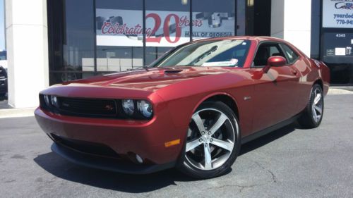 2014 dodge challenger r/t 5.7l 100th anniversary edition 6spdmanual leather hemi