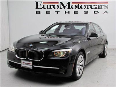 Hybrid used 750 black 7 series leather financing 750i activehybrid navigation dc