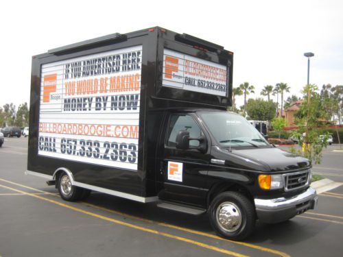 2007 Ford E-350 Super Duty Cutaway Advertising Box Truck, US $25,000.00, image 2