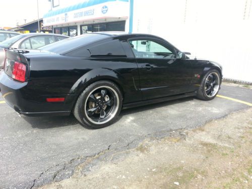 2008 black  mustang gtr