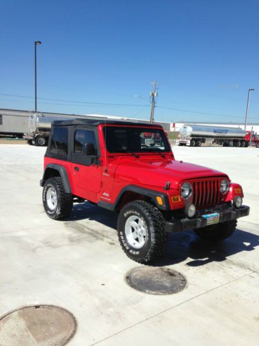 2006 jeep wrangler sport utility 2-door 4.0l