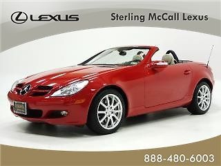 06 slk 350 convertible 36k low miles leather cd changer 1 owner
