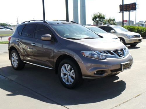 2011 nissan murano sl brown tan leather sunroof ship assist we finance suv