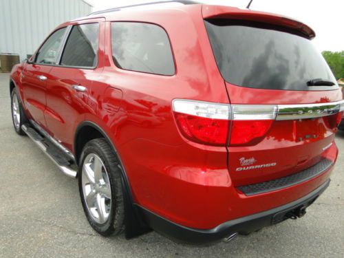 2011 DODGE DURANGO CITADEL  REPAIRALE SALVAGE TITLE, LIGHT DAMAGE, US $14,500.00, image 4
