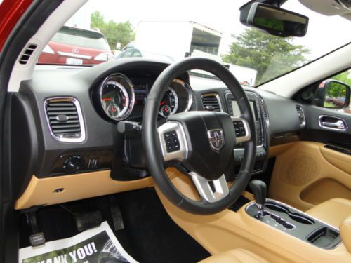 2011 DODGE DURANGO CITADEL  REPAIRALE SALVAGE TITLE, LIGHT DAMAGE, US $14,500.00, image 41
