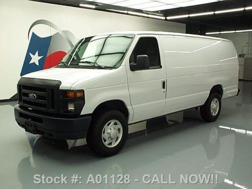 2014 ford e-250 extended cargo van 4.6l v8 only 16k mi texas direct auto