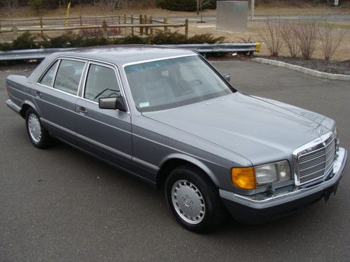 1990 mercedes benz 420 sel with 65k original miles 1 owner very clean !!!