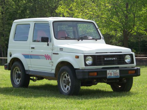 1986 suzuki samurai tin top 4wd