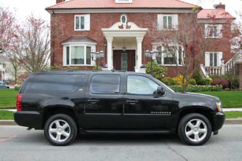 Awd ltz fully loaded black on black captain seats 1 owner great condition