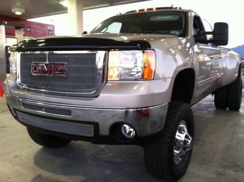 2008 gmc 4x4 dually crew cab 5 inch duramax rcd lift loaded everything