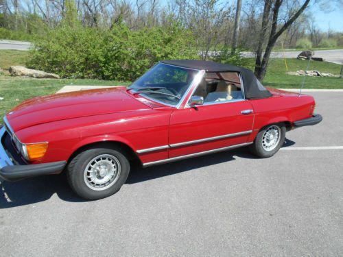 1975 mercedes-benz 450sl base convertible 2-door 4.5l