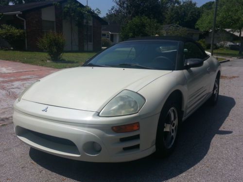 2003 mitsubishi eclipse spyder gs convertible 2-door 2.4l