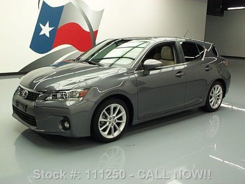 2012 lexus ct 200h premium hybrid sunroof htd seats 2k texas direct auto