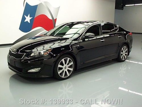 2013 kia optima sx t-gdi dual sunroof leather nav 27k texas direct auto