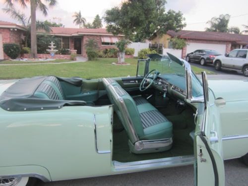 1955 CADILLAC SERIES 62 CONVERTIBLE GROUND UP BOLT AND NUT RESTORATION MINT CAR, image 8