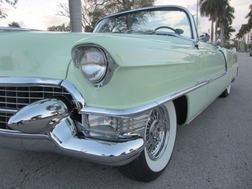 1955 CADILLAC SERIES 62 CONVERTIBLE GROUND UP BOLT AND NUT RESTORATION MINT CAR, image 11