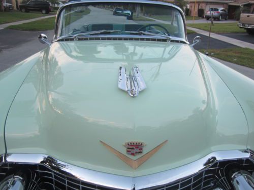 1955 CADILLAC SERIES 62 CONVERTIBLE GROUND UP BOLT AND NUT RESTORATION MINT CAR, image 13