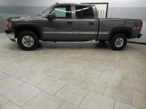 02 sierra 2500 duramax diesel 4wd allison crew cab we finance texas