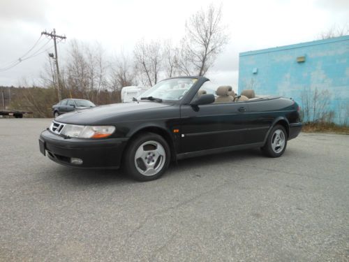 1999 saab 9-3 base convertible 2-door 2.0l