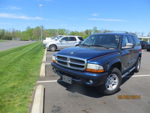 2002 dodge durango 4x4 slt engine noises as is , no reserve runs and drive