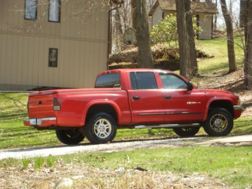 2002 dodge dakota slt 4dr 4x4 quad cab