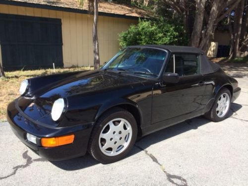 Porsche 1991 carrera 4 cabriolet 48k miles