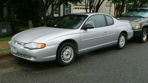 2000 chevrolet monte carlo ls coupe 2-door 3.4l