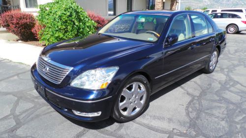 2004 lexus ls430 base sedan 4-door 4.3l