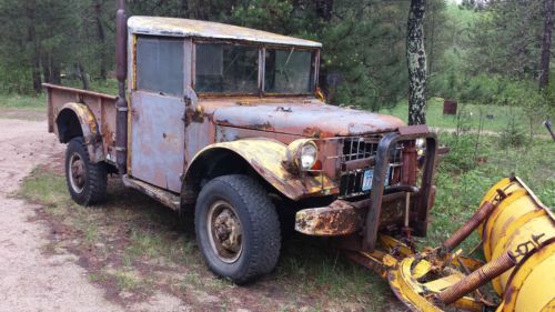 1953 m37 dodge power wagon military weapons carrier runs and drives m 37