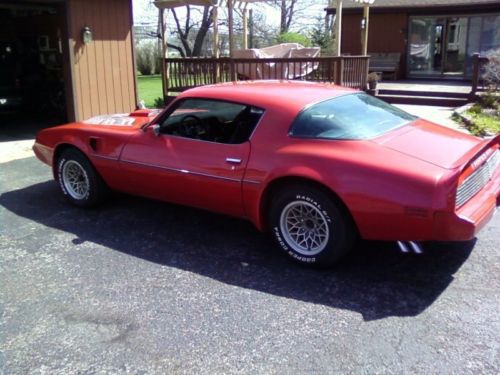 1979 pontiac trans am red no rust