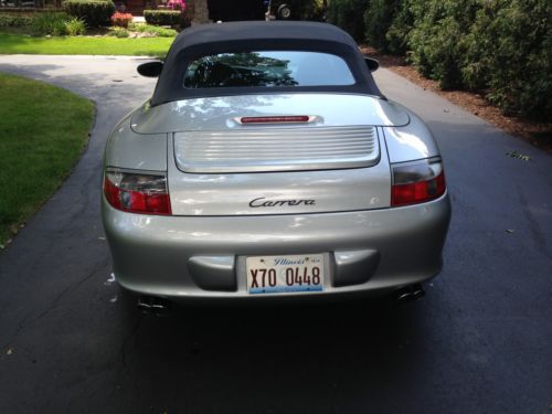 2003 PORSCHE 996 CABRIOLET IN ARCTIC SILVER 31,000 MILES TIPTRONIC, US $35,900.00, image 4