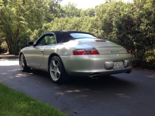 2003 PORSCHE 996 CABRIOLET IN ARCTIC SILVER 31,000 MILES TIPTRONIC, US $35,900.00, image 9