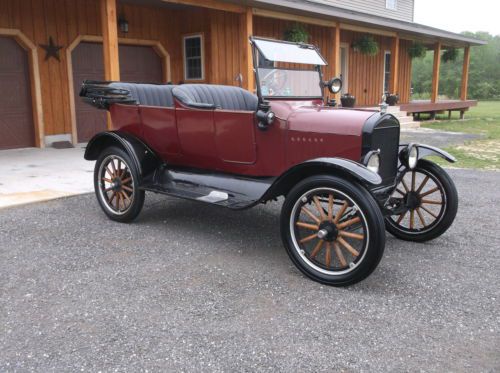 1924 ford model t touring convertible 3 door beautiful classic 40 pics !!