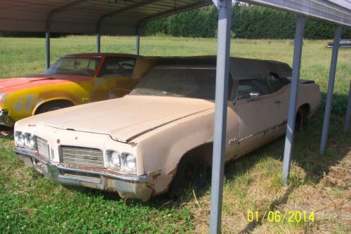 1970 olds delta 88 convertible runs restoration required  classic