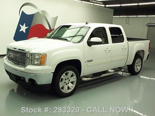 2008 gmc sierra crew tx edition leather 20&#039;s 65k miles texas direct auto