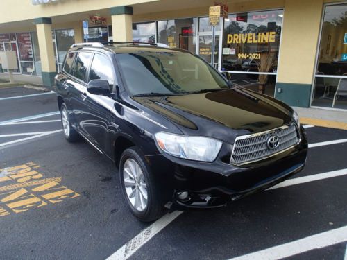 2008 toyota highlander hybrid limited - leather, 3rd row, navigation, bluetooth!