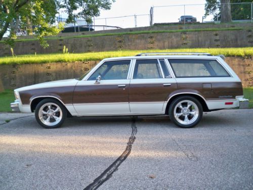 1978 chevrolet malibu estate wagon - 30,146 actual miles