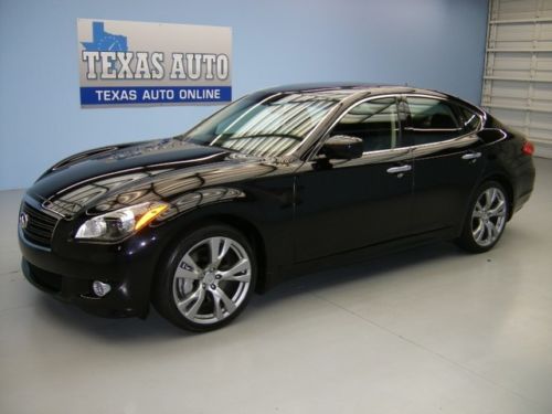 We finance!!!  2011 infiniti m37 sport roof nav heated leather 37k mi texas auto