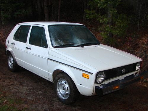 1979 volkswagen rabbit diesel, volkswagon, biodiesel, sedan, hatchback