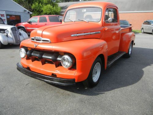 1951 ford f1 pickup. 302 v8 w/ c4 automatic transmission.