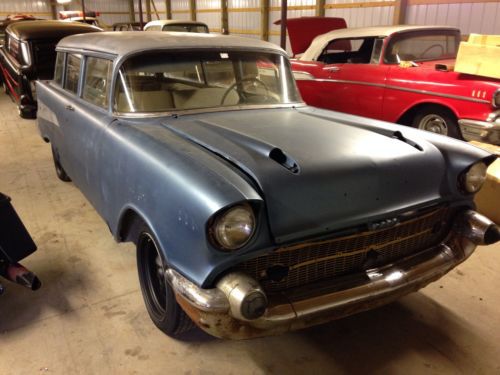 1957 Chevrolet Wagon 2DR / Runs & Drives / RAT ROD / Project Car, image 3