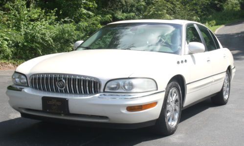 Gorgeous 2003 buick park avenue ultra luxury sedan fully loaded pearl white