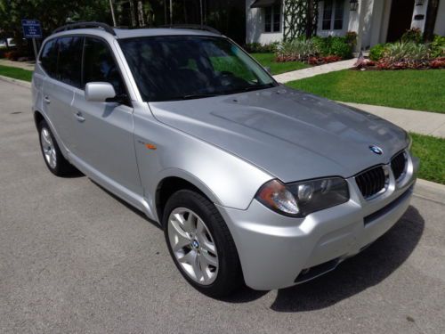 Florida &#034;m&#034; edition 06 x3 3.0i suv all wheel drive cd sunroof no reserve !!