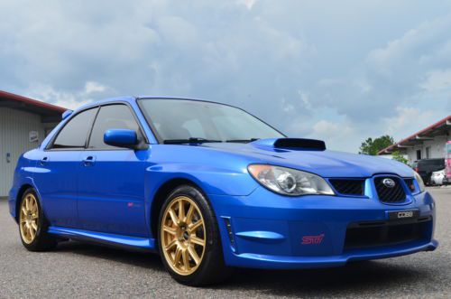 2006 subaru impreza wrx sti turbo awd manual lancer evo rare fast low reserve no