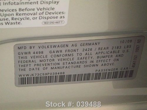 2009 VOLKSWAGEN PASSAT KOMFORT SUNROOF HEATED SEATS 50K TEXAS DIRECT AUTO, US $13,780.00, image 12
