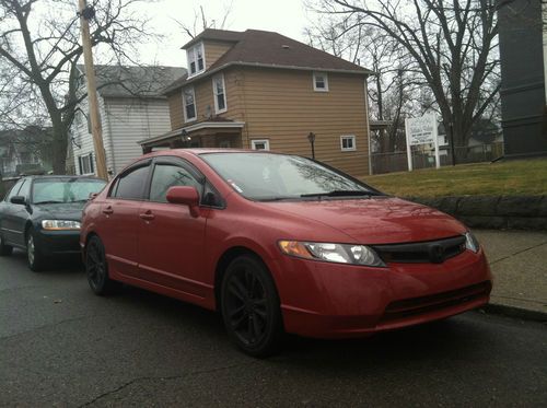 2007 honda civic si sedan 4 door