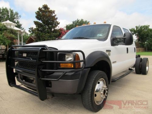 2007 f450 crew 4x4 84ca powerstroke diesel fleet maintained ready to work