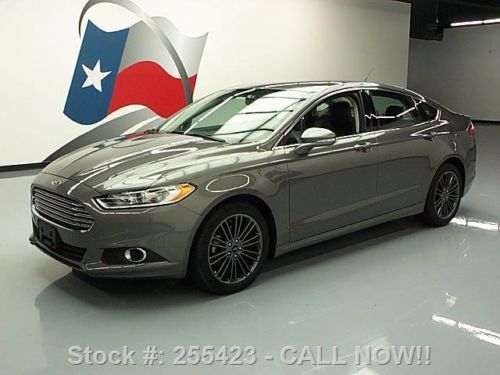 2013 ford fusion se ecoboost heated leather 18&#039;s 38k mi texas direct auto