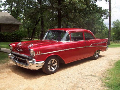 1957 chevrolet bel air/150/210 originally a small town oklahoma police car