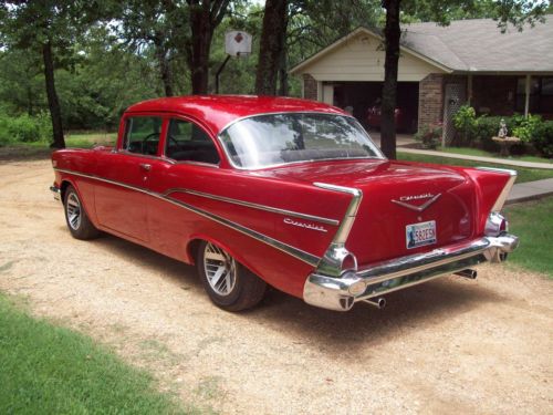 1957 Chevrolet Bel Air/150/210 Originally a Small Town Oklahoma Police Car, US $19,500.00, image 3